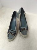 Gucci Women's Cream Size 7.5 Pumps