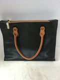 Valentina Women's Black Shoulder Bag-Purse