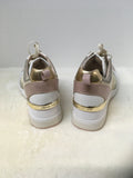 Michael Kors Women's White Size 8 Sneakers
