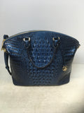 Brahmin Women's Navy Shoulder Bag-Purse