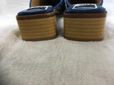 Paul Mayer Moods Women's Navy Size 7.5 Mules