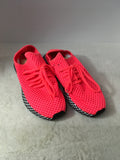 Adidas Women's Neon Orange Size 8.5 Sneakers