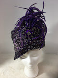 Whittall & Shon Women's Purple Hat- Womens
