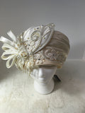 Ms. Divine Women's Cream Hat- Womens