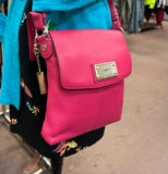 DKNY Women's Hot Pink Shoulder Bag-Purse