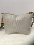 Consuela Women's Light Gray Shoulder Bag-Purse