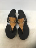 Gucci Women's Dark Brown Size 9.5 Slide-On-Woman's