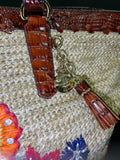 Brahmin Women's Straw Tote-Purse