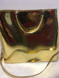 Sassy Jones Women's Gold Tote-Purse