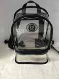 Lululemon Women's Clear Back Pack- Purse