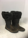 Coach Women's Dark Brown Size 7.5 Boots