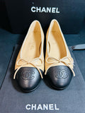 Chanel Women's Tan Size 5.5 Flats