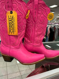 Corral Boots Women's Hot Pink Size 8 Boots