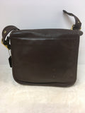 Coach Women's Dark Brown Shoulder Bag-Purse