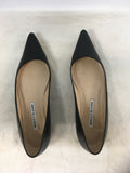 Manolo Blahnik Women's Black Size 6.5 Flats