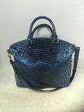 Brahmin Women's Navy Shoulder Bag-Purse