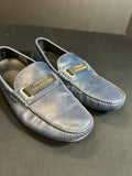 Versace Collection Men's Size 8 Navy Loafers - Mens