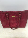 Brahmin Women's Burgundy Shoulder Bag-Purse