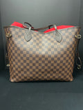 Louis Vuitton Women's Dark Brown Tote-Purse