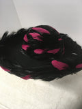 Essence By Mail Women's Black Hat- Womens