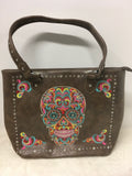 American Bling Women's Brown Shoulder Bag-Purse