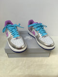 Nike Air Force 1 Women's Silver Size 7.5 Sneakers