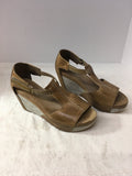 Antelope Women's Tan Size 9 Wedge-Shoes