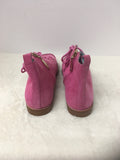 Frances Valentine Women's Pink Size 8.5 Ankle Boot