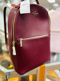 Kate Spade Women's Burgundy Back Pack- Purse
