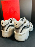 Valentino Garavani Women's Gray Size 8.5 Sneakers