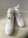 Under Armour Men's Size 8.5 White Cleats-Mens