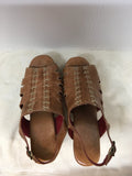Bed Stu Women's Brown Size 8.5 Sandals