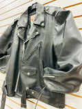 The Leather Shop Men's Black Size 48 Jacket- Mens-Outerwear