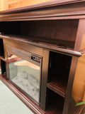Twin Star Home Fire Place Media Stand