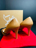 Christian Louboutin Women's Camel Size 5 Pumps
