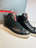 Prada Men's Size 8 Black Sneakers - Mens