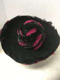 Essence By Mail Women's Black Hat- Womens
