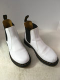 Dr Martens Women's White Size 9 Ankle Boot