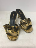 Larroude Women's Gold Size 6 Pumps