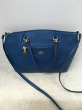 Coach Women's Blue Shoulder Bag-Purse