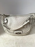 Coach Women's White Shoulder Bag-Purse