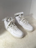 Nike Air Force 1 Boy's White Size 7Y Shoes - BOYS