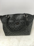 Coach Women's Black Shoulder Bag-Purse