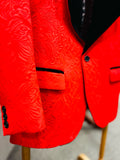 YFFUSHI Men's Red Size S Sport Coat-Mens
