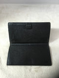 Coach Women's Black Check Book Cover