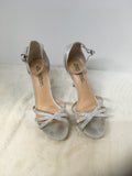 American Glamour By Badgley Mischka Women's Silver Size 7.5 Pumps