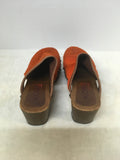 Michael Kors Women's Burnt Orange Size 9 Clogs