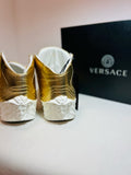 Versace Men's Size 11 Gold Sneakers - Mens