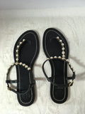 Tory Burch Women's Black Size 10 Sandals