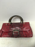 Brahmin Women's Red Shoulder Bag-Purse